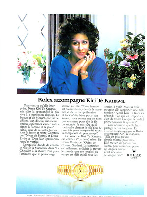 Werbung Advertising 0723 1992 Rolex Lady Uhr -Datejust Chronometer Gold