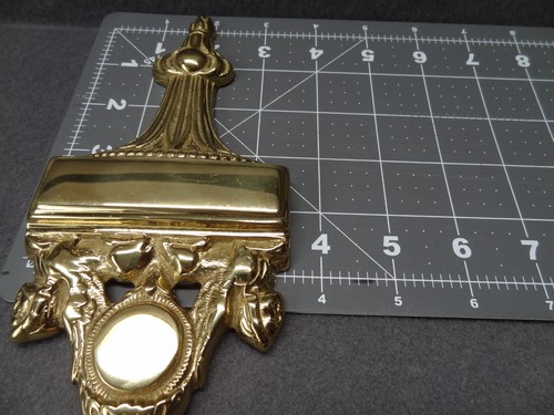 Virginia Metalcrafters 17-3 English Door Knocker Polished Brass VTG Made in USA - Picture 16 of 16