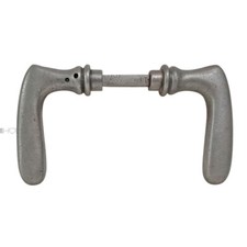 Maniglie Per Porta D'Ingresso In Ferro Anni 1920 11 Pezzi