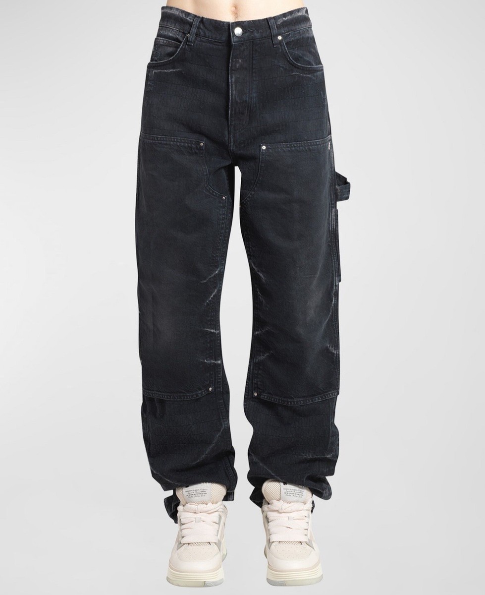 Amiri Men's Repeat-Logo Carpenter Jeans | eBay
