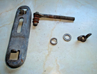 Land Rover - Serie - Reserveradklemme, Spurstange, Flügelmutter und Distanzscheibe