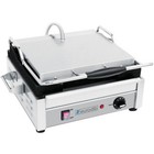 Eurodib Usa Sfe02345240 16" Single Panini Sandwich Grill w/ Cast Iron Grooved.