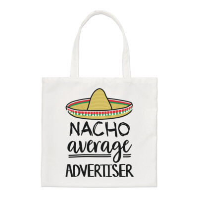 Nacho Durchschnittliche Advertiser Regular Tragetasche Beste Favorit Lustig Toll