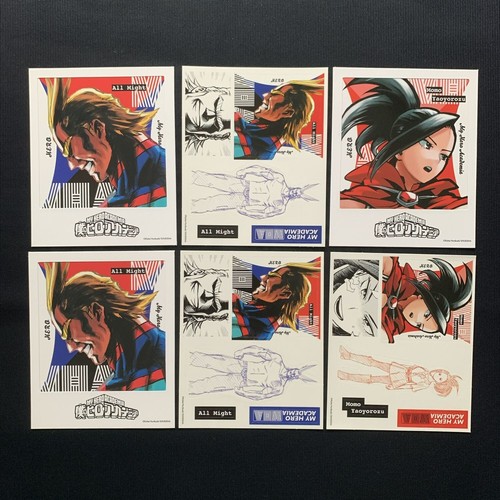 My Hero Academia MOMO OCHACO AIZAWA Tarjeta Posavasos Shikishi Llavero etc Set Anime - Imagen 9 de 17