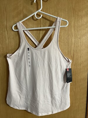 UNDER ARMOUR Women's Sport Crossback Tank In Pink, 2XL