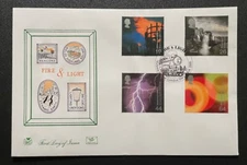 2000 Fire and Light Stuart FDC with London SW1 SHS