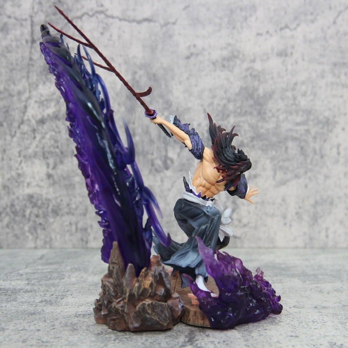 Anime Kokushibo Demon Slayer Model Statue Action Figure Figurine