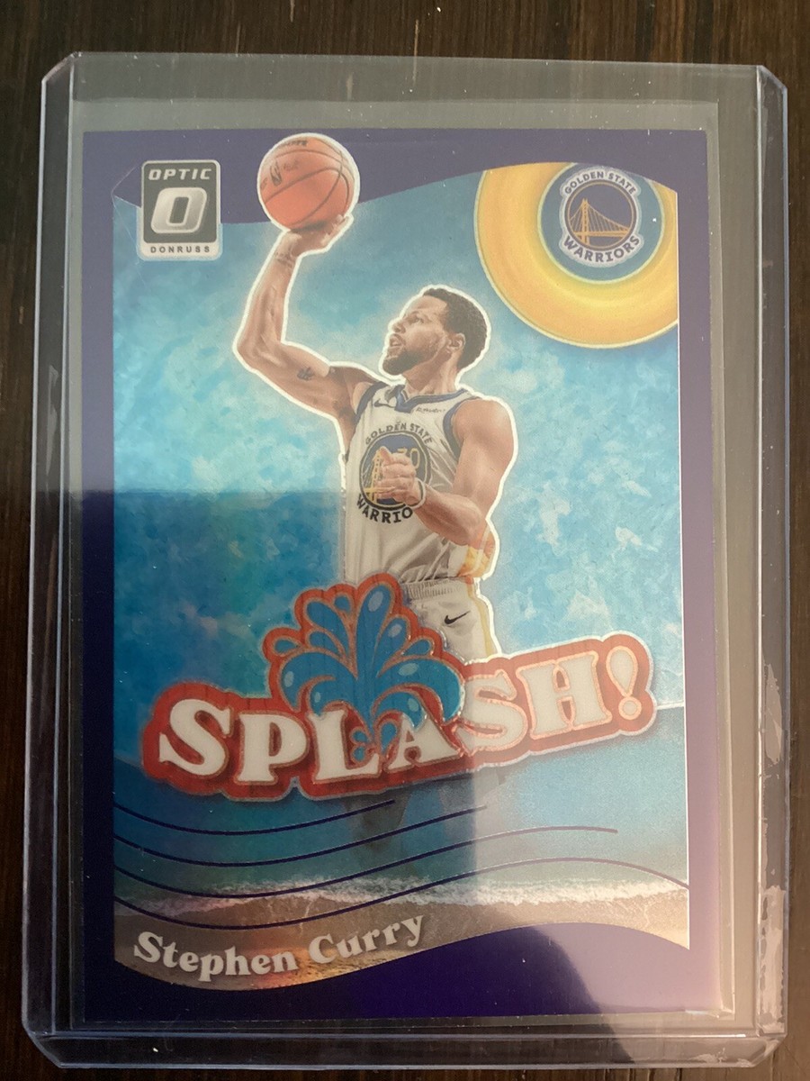 その他 Stephen Curry Optic Prizm purple Splash 2023-24 Panini Donruss Optic - Splash Purple Prizm #8