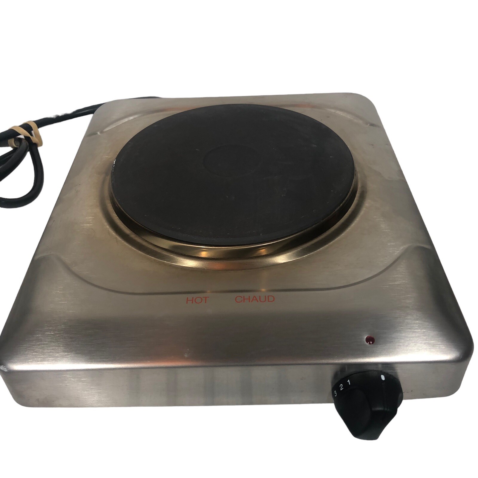 Cadco KRS2 11 1/2" Electric Hotplate One Burner Made In Germany Cast