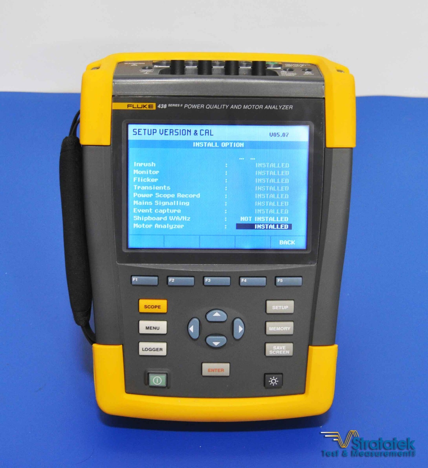 Fluke 438II Power Quality and Motor Analyzer Fluke 438 Series II
