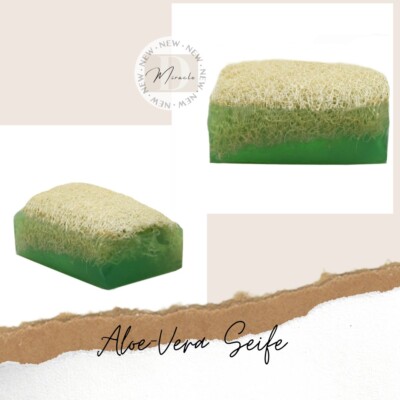 AloeVera-Kollagen Seife VEGAN 100% Natur Handgemacht Seife 
