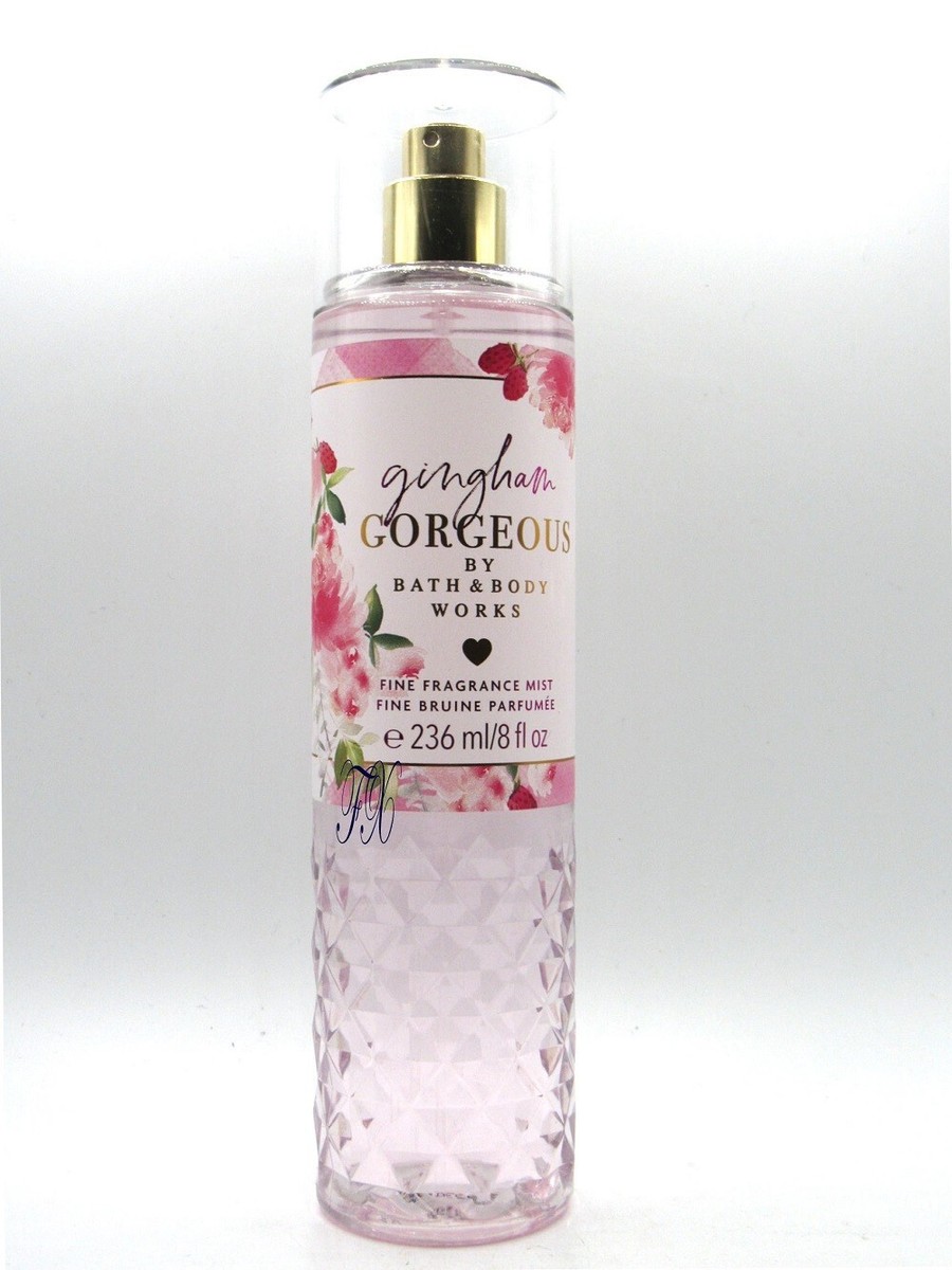 ボディミスト Gingham Gorgeous Bath&body works BATH & BODY WORKS GINGHAM GORGEOUS FRAGRANCE MIST BODY SPRAY 8 FL