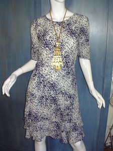 reiss animal print dress