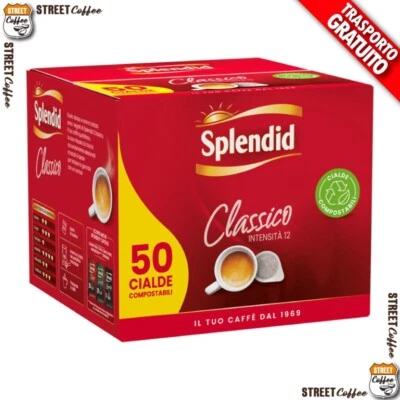 HAG 300 Cialde Filtro carta Caffè Splendid Classico ESE 44mm Espresso gratis