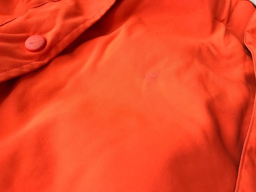 🔥Vintage Nautica Jacket XL XLarge Reversible 90s Sailing NS83 Hood Orange/Blue - Afbeelding 2 van 12