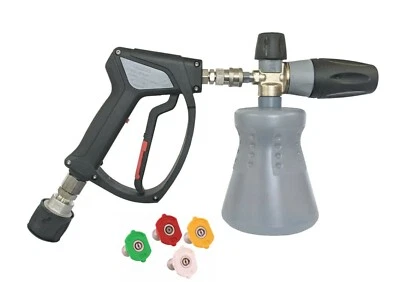 PWPUK S/S MTM SGS35 Swivel Trigger Nilfisk Inlet & PF22.2 Snow Foam Lance Set