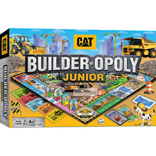 CAT Builder-opoly Junior, Monopoly Board Game NEW