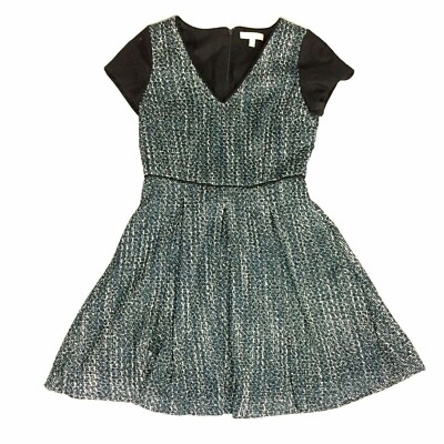 banana republic tweed fit and flare dress Banana Republic Tweed Fit-and-Flare Dress Women's Size 4