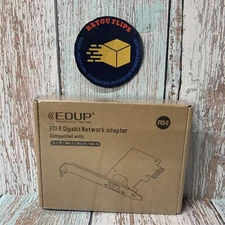 EDUP Gigabit Ethernet PCI Express PCI-E Network Card 10/100/1000Mbps RJ45 Sealed