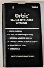 New OEM Original Verizon Orbic Speed Mobile Hotspot RC400L BTE-3003 Battery 