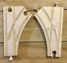 Brio Thomas And Friends wooden train track 2 Way Track