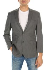 Kenneth Cole Men's 190756 Grey Jacket Blazer 40R 596