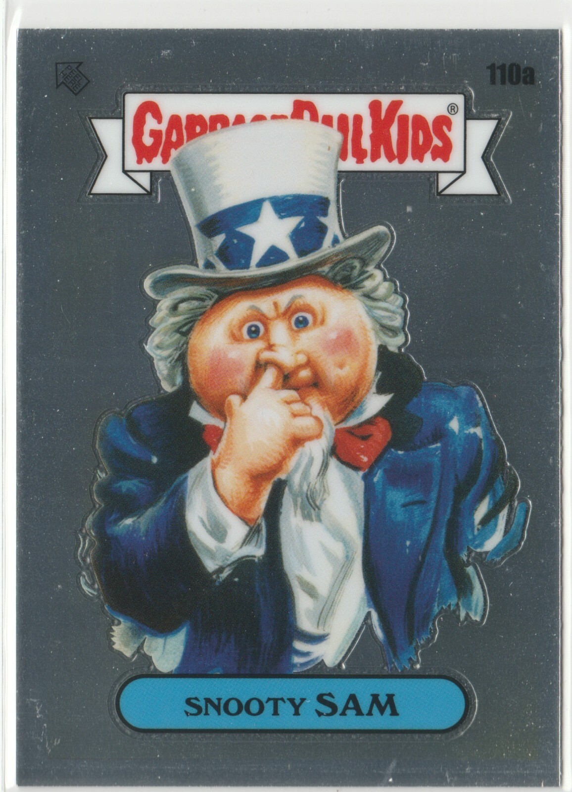 Snooty Sam Garbage Pail Kids GPK 2020 Chrome Series 3 CS3 #110a