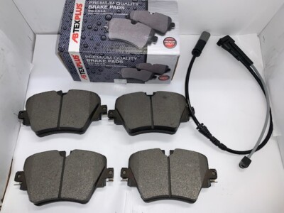 Front Brake Pads & Sensor Wire For BMW 2 Series Active Tourer +