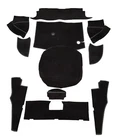 MG MGB Roadster 1968-1980 Black Trunk Carpet Set
