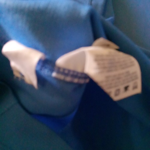 Nike Dri Fit Maaco Project One Blue Golf Polo Mens Large Button Up - Picture 7 of 7