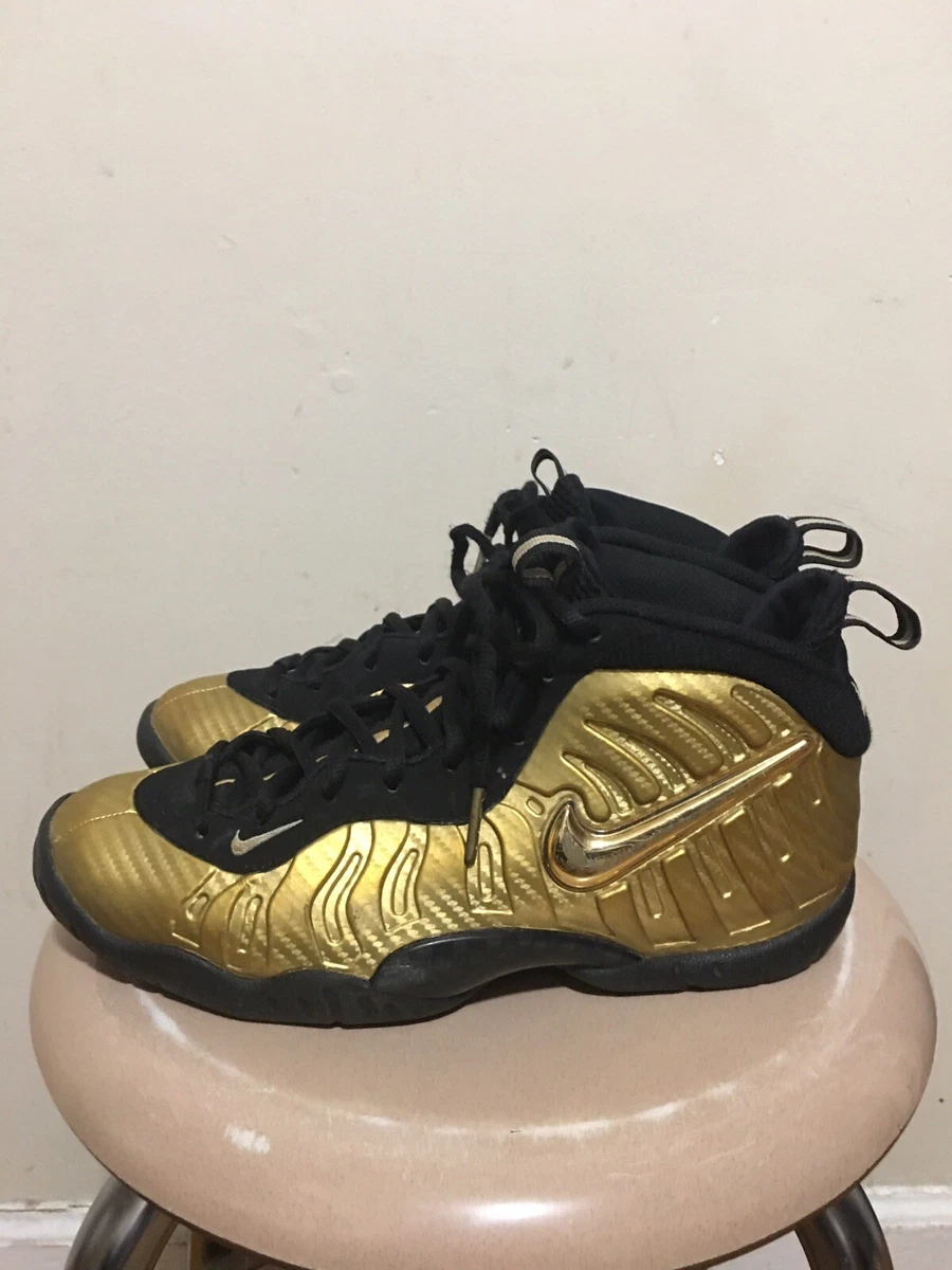Nike foamposite shop pro gold