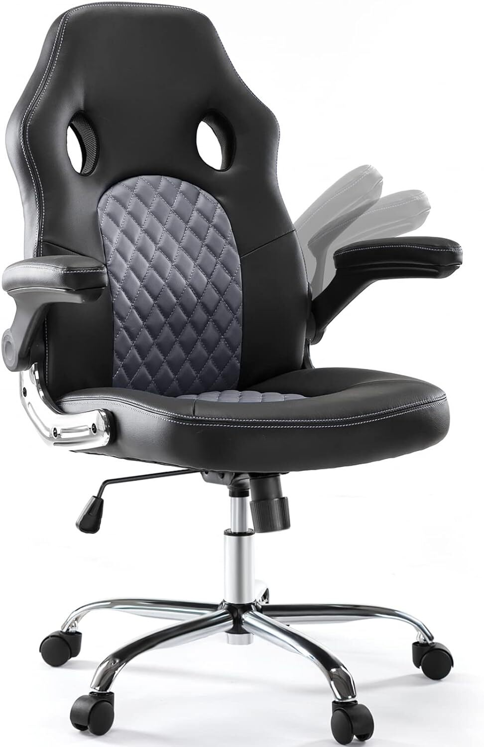 PU Leather Executive Swivel Computer Desk and ChairGaming Office Chair