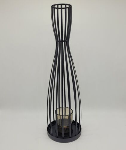PartyLite Linear Lites Tall Pillar Candle Holder 14 1/2" Retired NEW - Picture 1 of 6