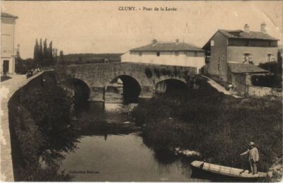 CPA AK Cluny Pont de la Levee FRANCE (1173754)