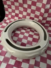 Vintage Lovely Footed Flower Frog Vase Austrian Dimensions 7.25   By 2.25  