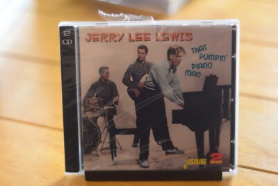 JERRY LEE LEWIS ''THAT PUMPIN PIANO MAN'' CD [NEW] 2 DISC SCARCE [99A]