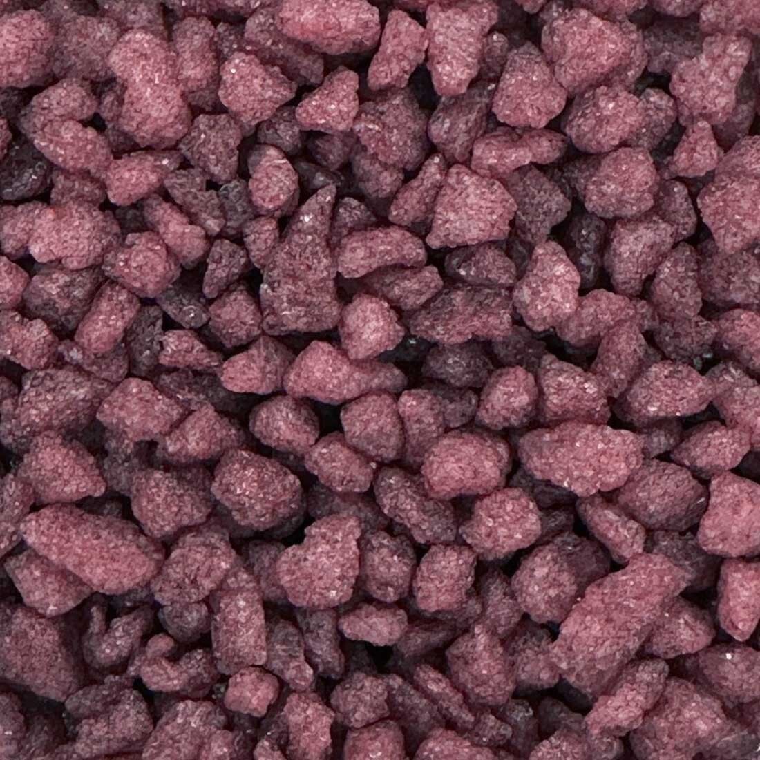 Raspberry Sugar Crunch - Flavoured Edible Cake Sprinkles, Waffle Topping - 70g