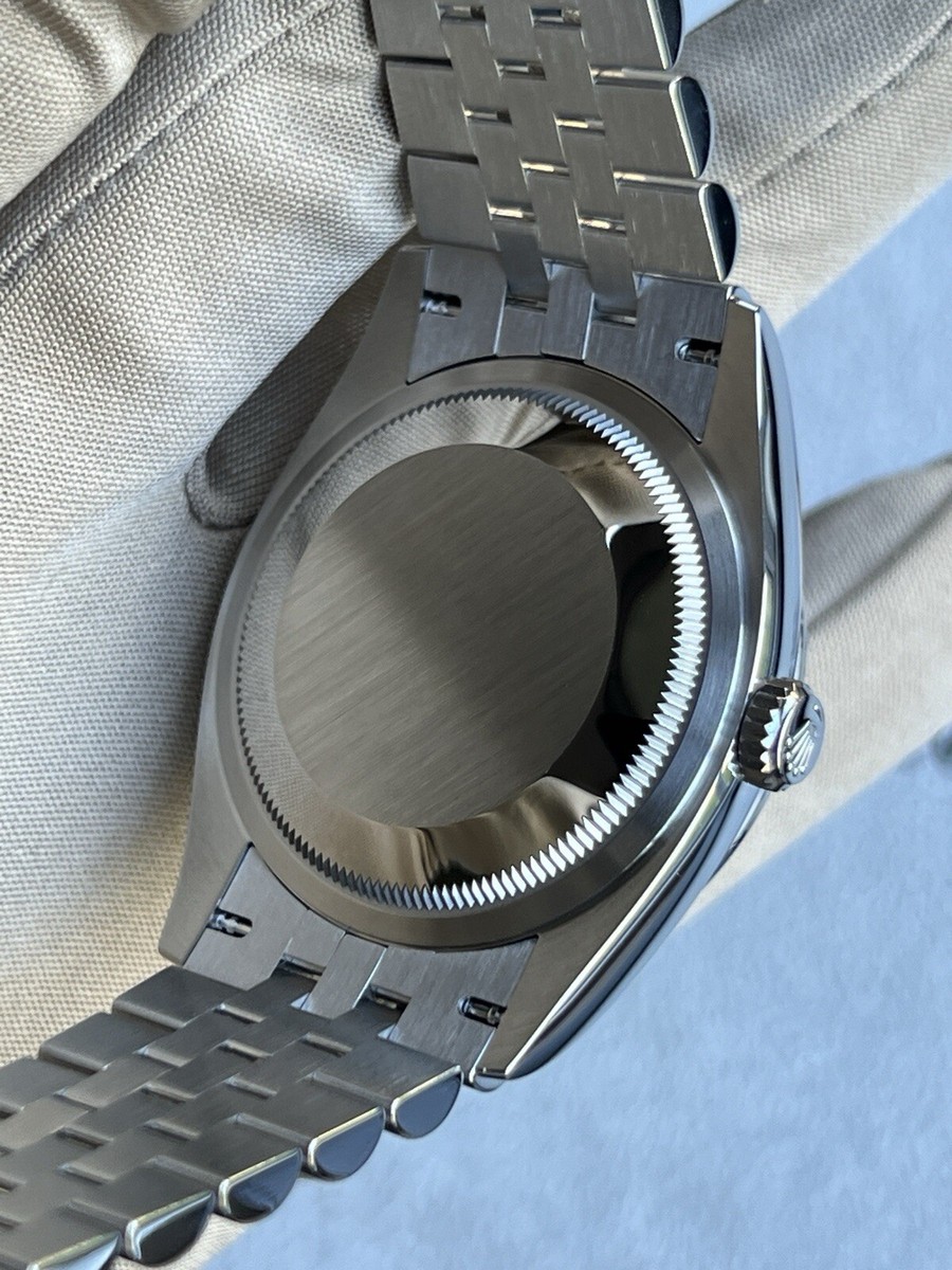 Rolex Datejust 126234 Silver Jubilee Bracelet with Silver Rolex Datejust 126234 Silver Jubilee Bracelet with Silver