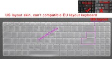 US Keyboard Skin for Acer EX215-23 N23C3 EX215-33 EX215-55 EX215-56 N22C6 S50-54