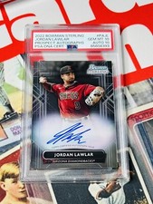 2022 Bowman Sterling - Jordan Lawlar - Prospect Autographs DUAL PSA 10 !!