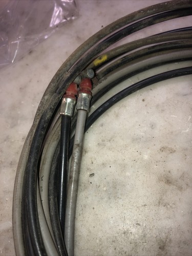 1990-1993 Eagle Talon fuel door hatch release cable wire pair hatchback U1 - Bild 3 von 6