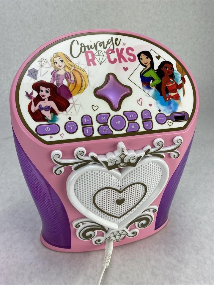 Ekids Di-554DPEXv1 Courage Rocks Disney Princess Karaoke Microphone Amp - Image 2 of 4