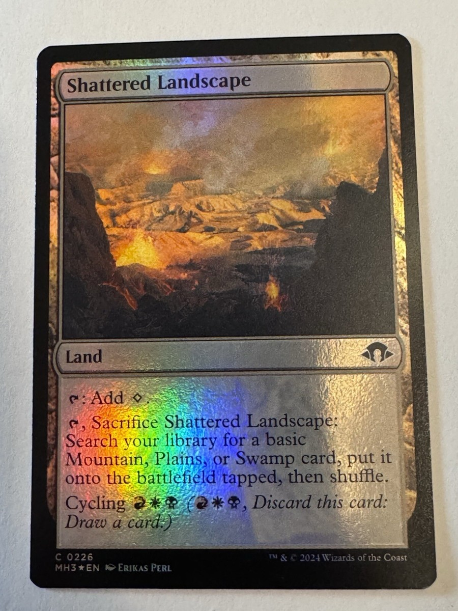 Shattered Landscape 0226 Foil Modern Horizons 3 MH3 MTG NM | eBay