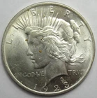 1923 Silver Peace Dollar -UNC- (#130g)