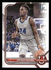 2021/22 Topps Bowman University Basketball - Base - #13  Arthur Kaluma
