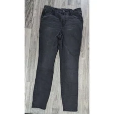 Rewash Juniors Size 9 / 29 Pull On High Rise Grey Black Denim