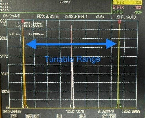 1060 nm 250mW SLM Laser Model: L1060C - Picture 4 of 4