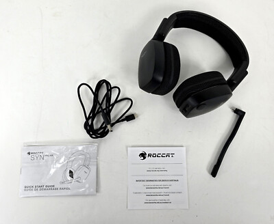 Roccat Syn Pro Air Wireless 3D Audio RGB Gaming Headset -headset only, no dongle