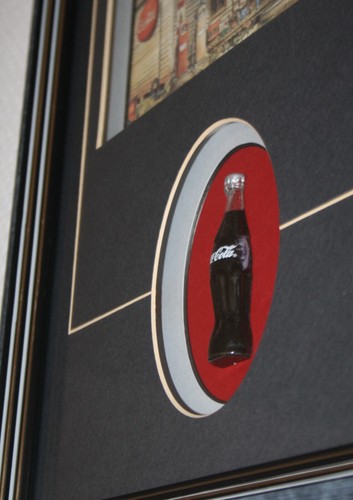 Wunderschönes Coca Cola Bild im Rahmen - Bild 5 von 9