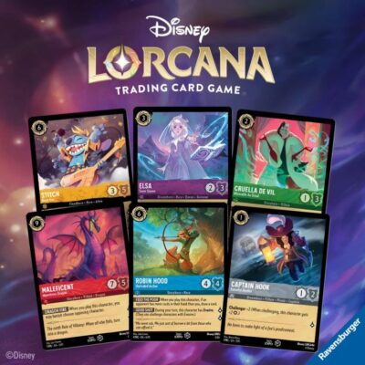 Disney Lorcana TCG Game - First Chapter & Rise of Floodborn - Base & Foil